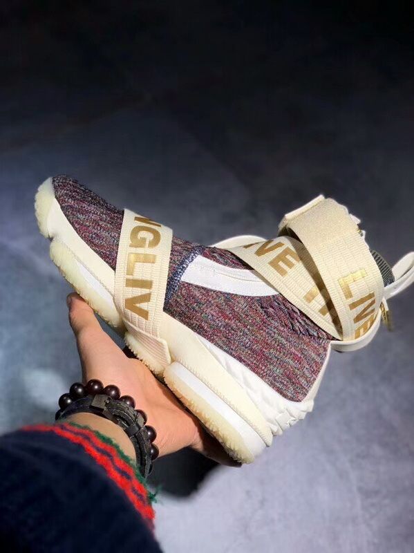 Authentic KITH X Nike LeBron 15 Lifestyle Stained Glass